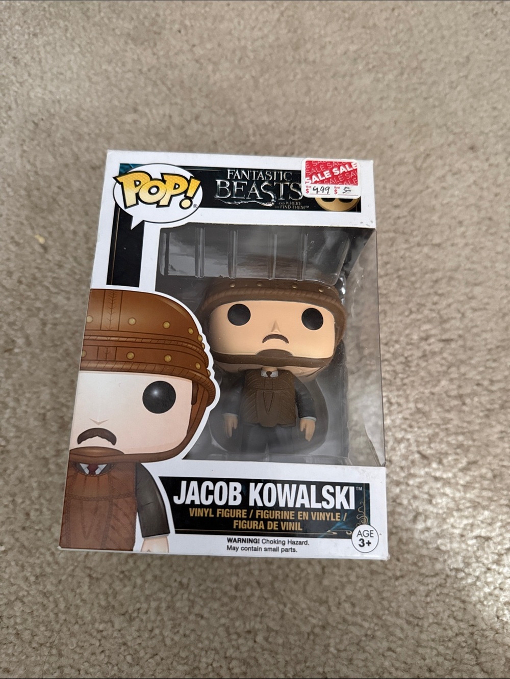 Funko Jacob Kowalski Pop! Figure - Brown